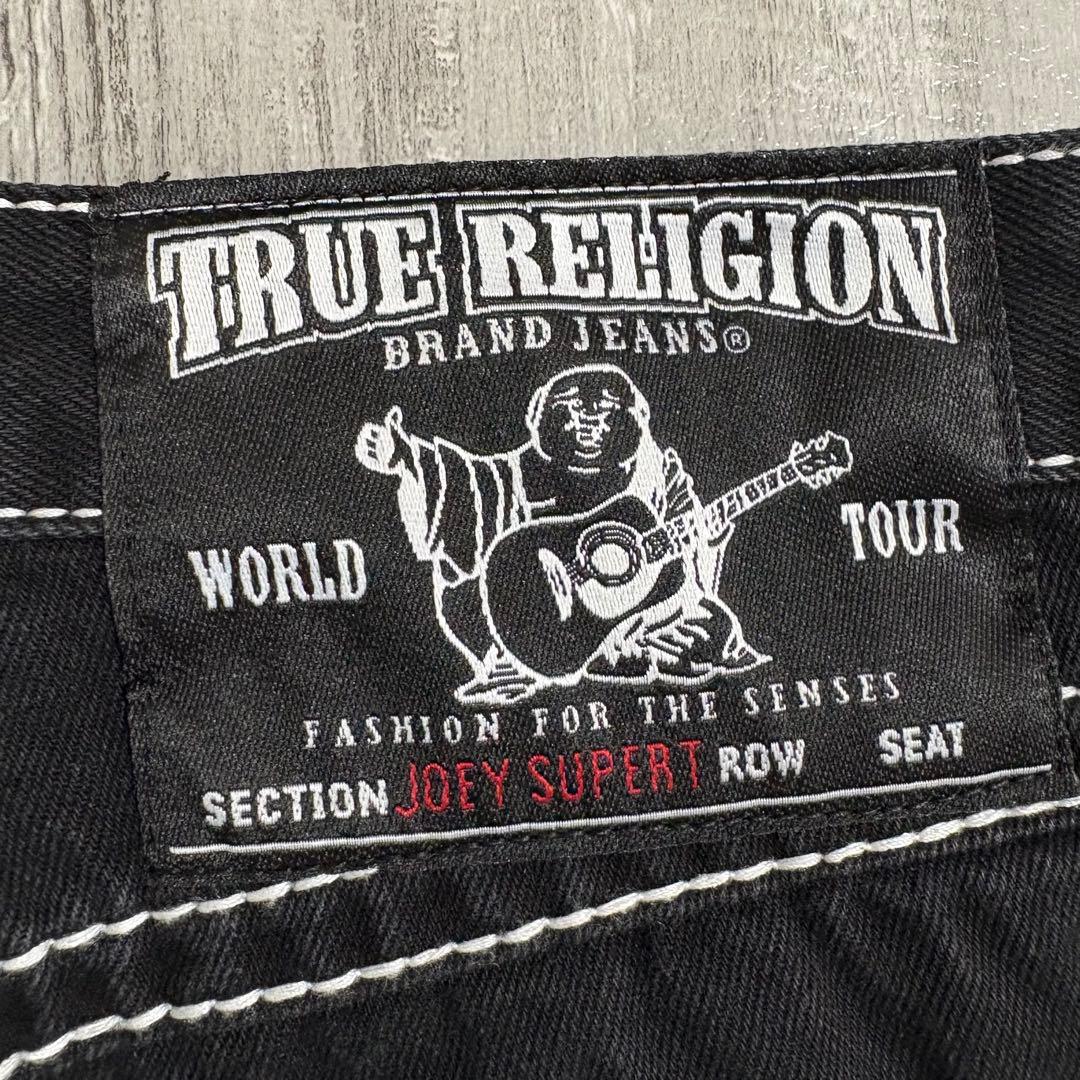 TRUE RELIGION Joey super 34白ステッチ