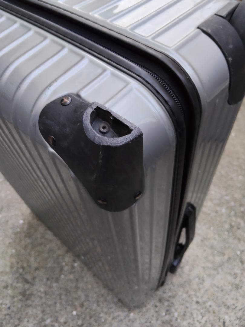 【廃盤・希少】RIMOWA サルサ 82L ２輪 シルバー 856.70　軽量