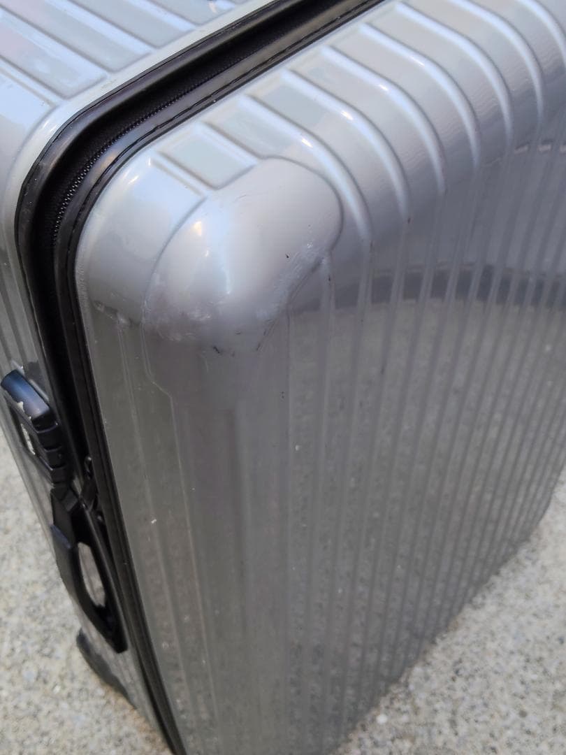 【廃盤・希少】RIMOWA サルサ 82L ２輪 シルバー 856.70　軽量