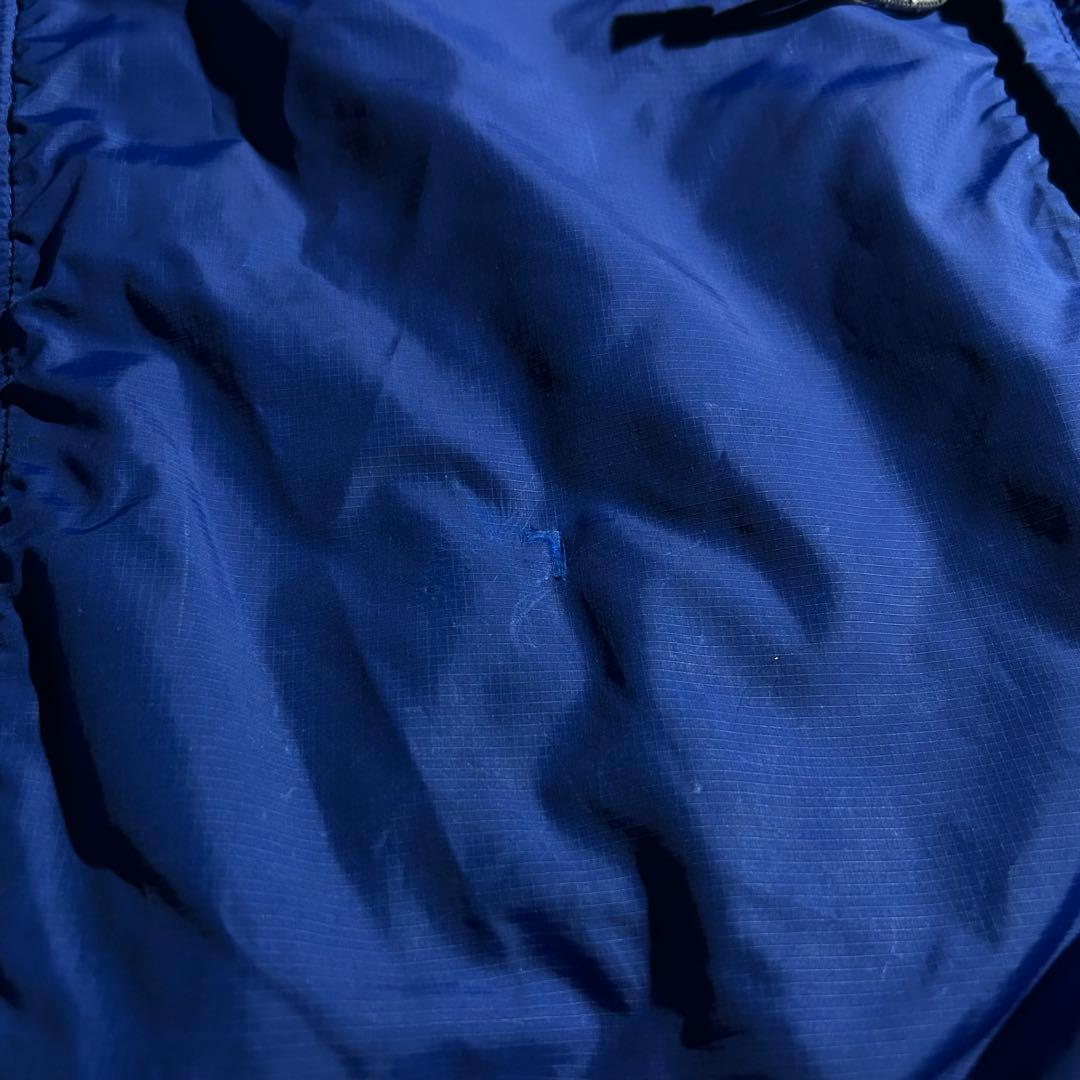 ピ*ィ様 00s Patagonia パフボールベスト 青 ジップアップ 中綿
