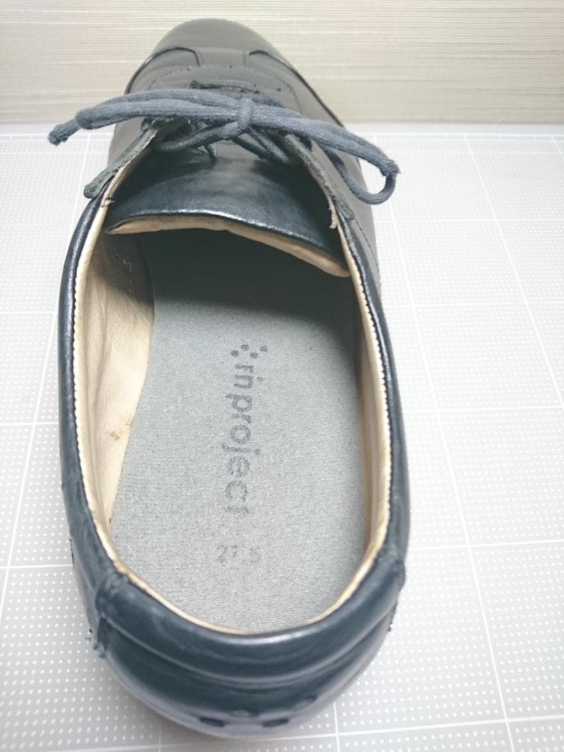 【美品】rin project サイクル レザー シューズ 革 ビンテージ