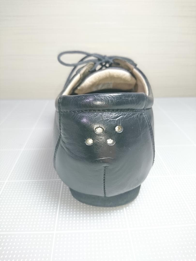 【美品】rin project サイクル レザー シューズ 革 ビンテージ