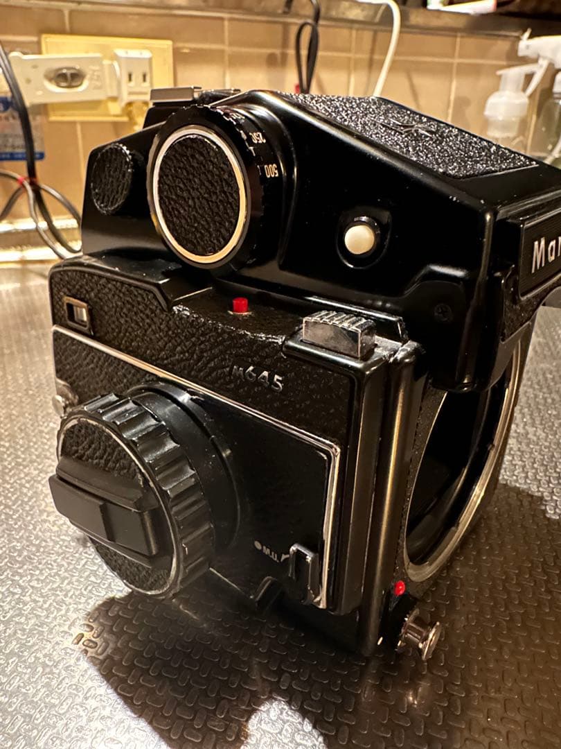 Mamiya M645 ボディ 完動 おまけAE Finder付