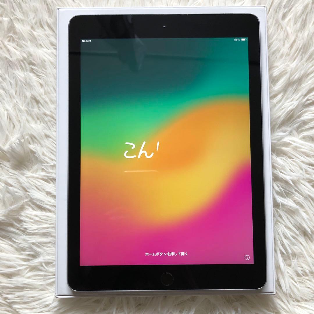 【完動品】iPad 第6世代 128GB SIMフリー【すぐ発送】