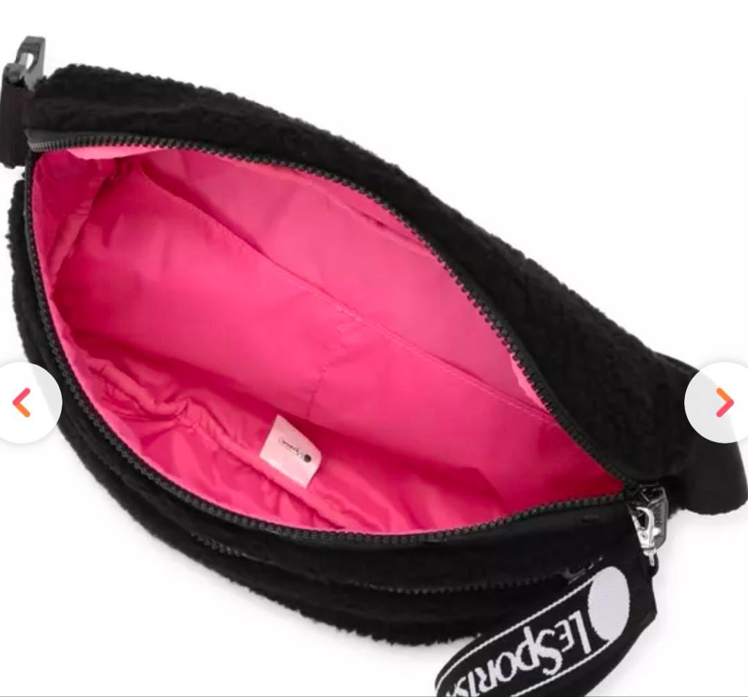 【レスポートサック 】【SPUR別注】ボディーバッグ ブラック