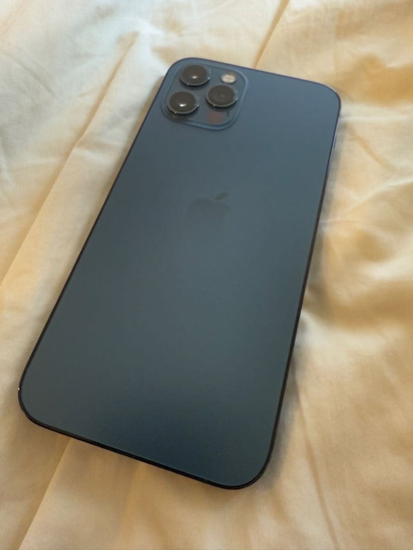 iPhone12Pro 256GB パシフィックブルー 新品充電ケーブル付き美品