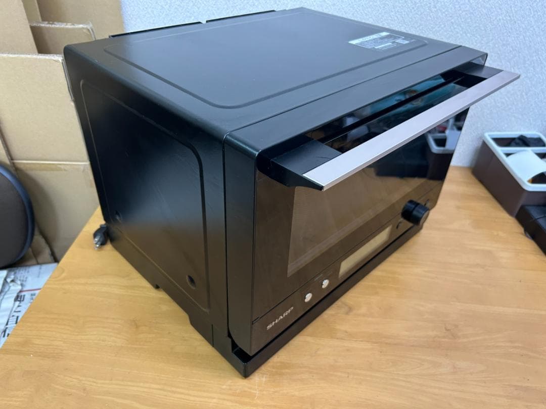 シャープ 電子レンジ RE-W234J-B ブラック 2023年製 ヘルツフリー
