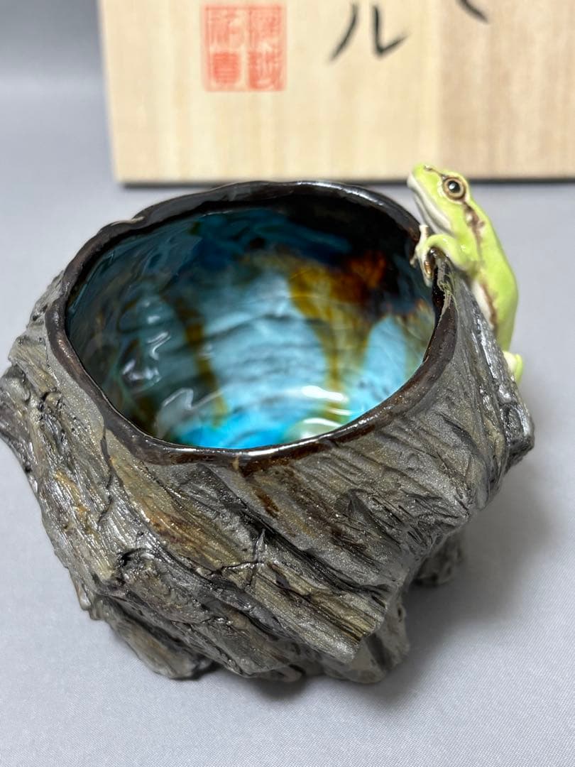 腰越祐貴　樹器とアマガエル