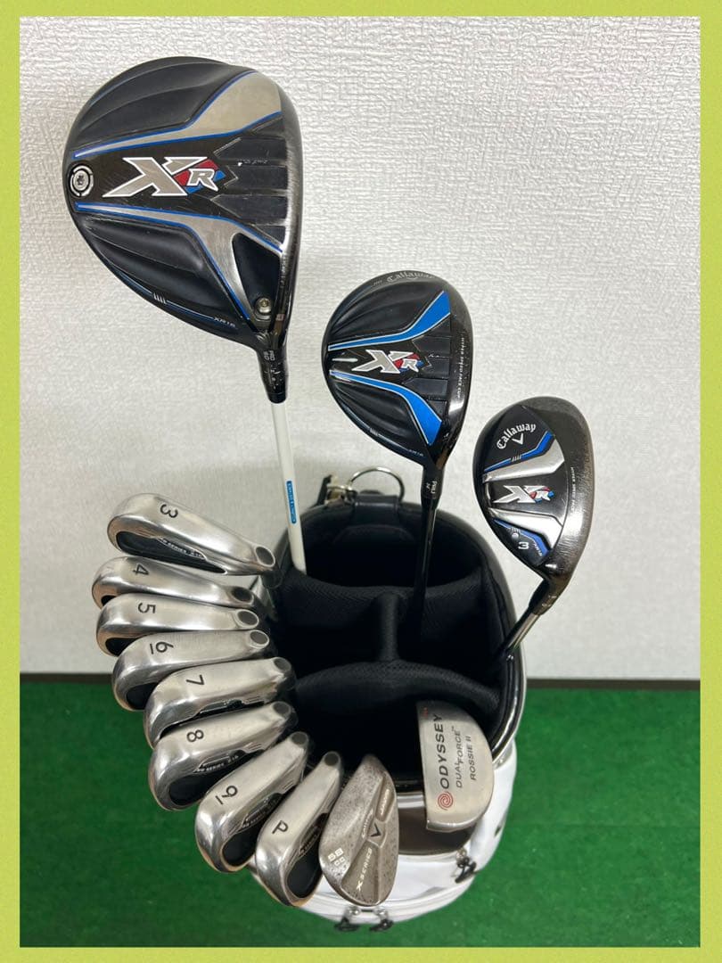 早い者勝ち！驚異の打ちやすさ！人気のキャロウェイ！XR 16 ゴルフクラブセット