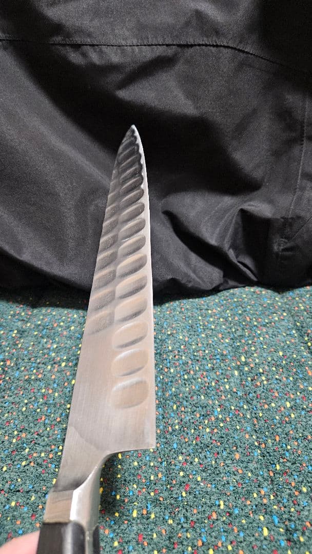 い*あ様 中古Karamit 約23cm波刃包丁、グレステン約27cm波刃包丁セ