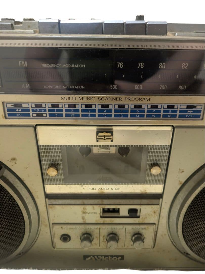 ラジカセ victor rc-m70 ジャンク品
