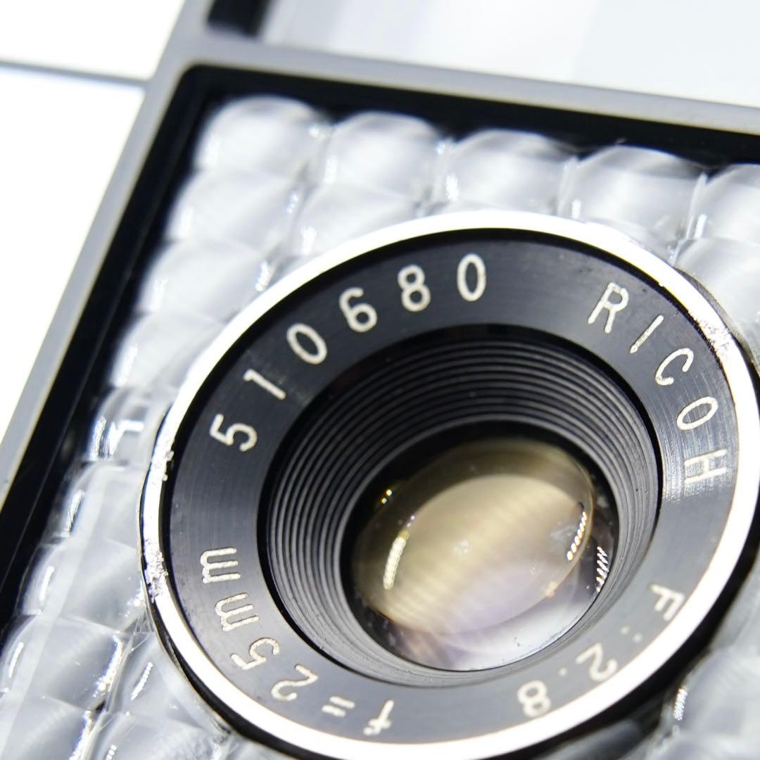 【動作確認・清掃済み＊試写あり】カメラケースつ付き♪リコーオートハーフE 花柄