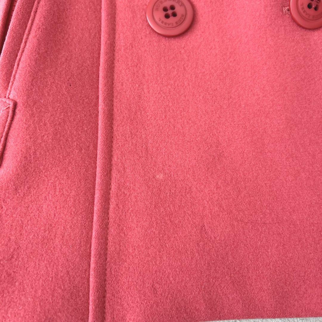 希少カラー✨バーバリーブルーレーベル　ピーコート　ノバチェック　ピンク 38