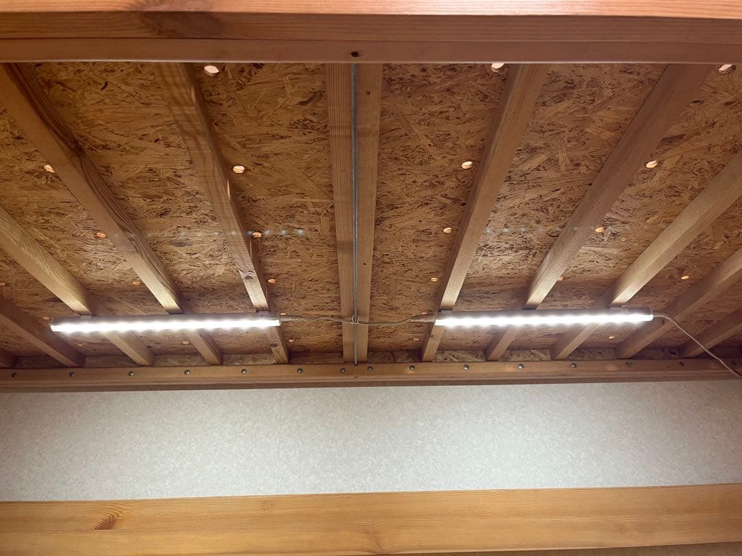 無印良品パイン材ロフトベッド　デスク・チェア・キャビネット付き　年内引き取り限定