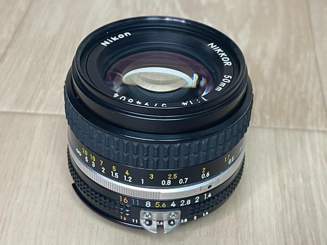 【美品】Nikon Ai-s NIKKOR 50mm F1.4 ニコン