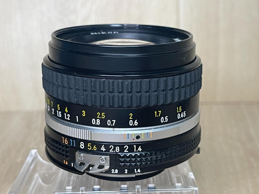 【美品】Nikon Ai-s NIKKOR 50mm F1.4 ニコン