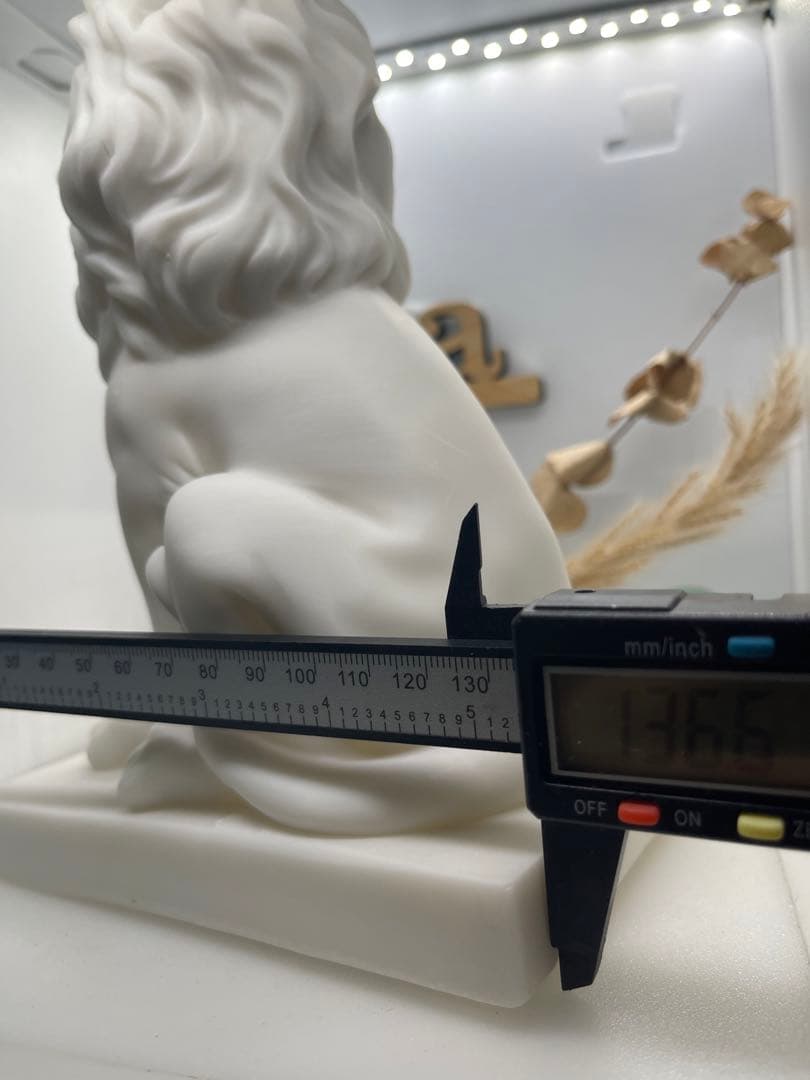 S♡Jewelryshop様【2053】ライオン台座(大)  白