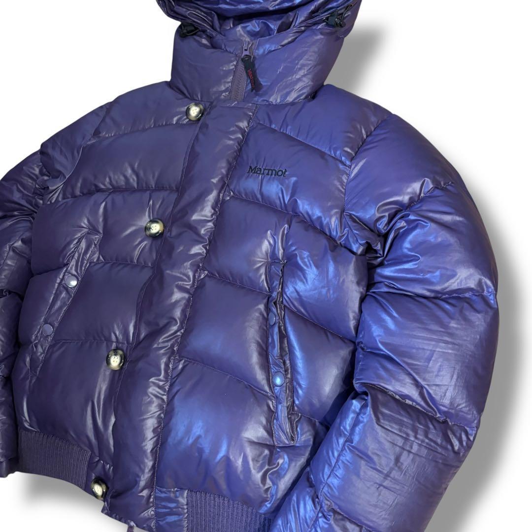 Y*o様 希少デザイン✨MARMOT マーモット ボタン フード 短丈 M-3