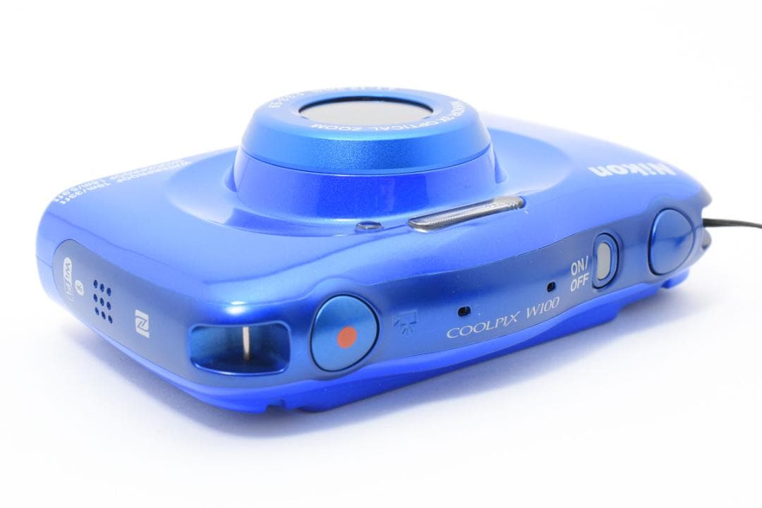【極美品】Nikon COOLPIX W100 ブルー　ほぼ新品！