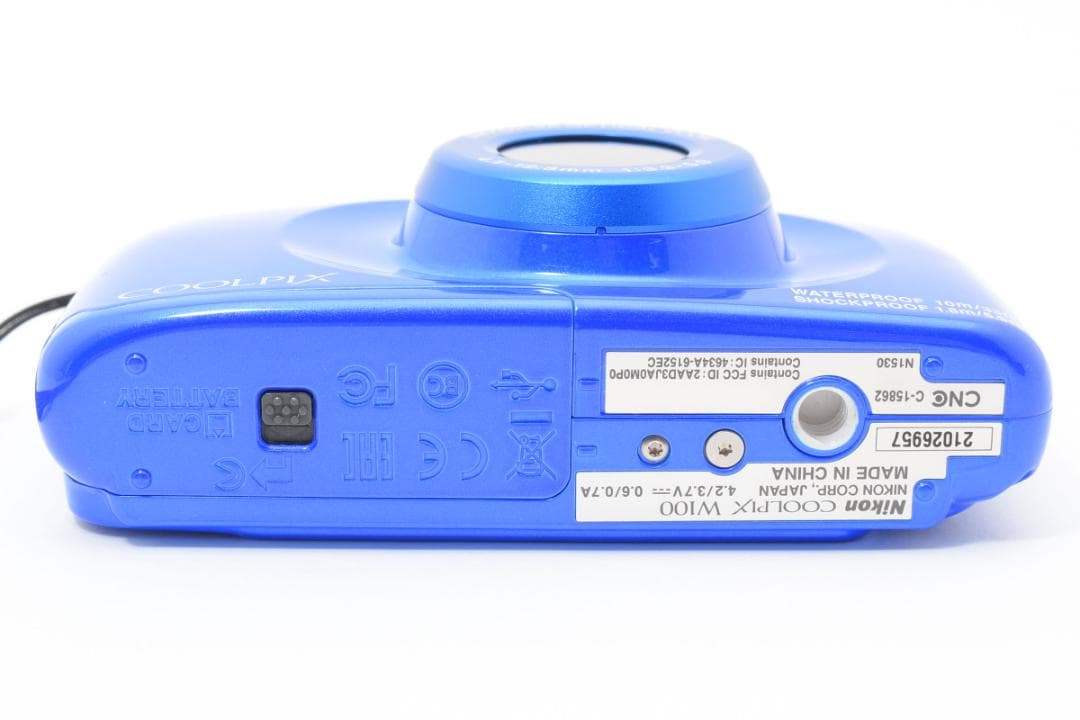 【極美品】Nikon COOLPIX W100 ブルー　ほぼ新品！