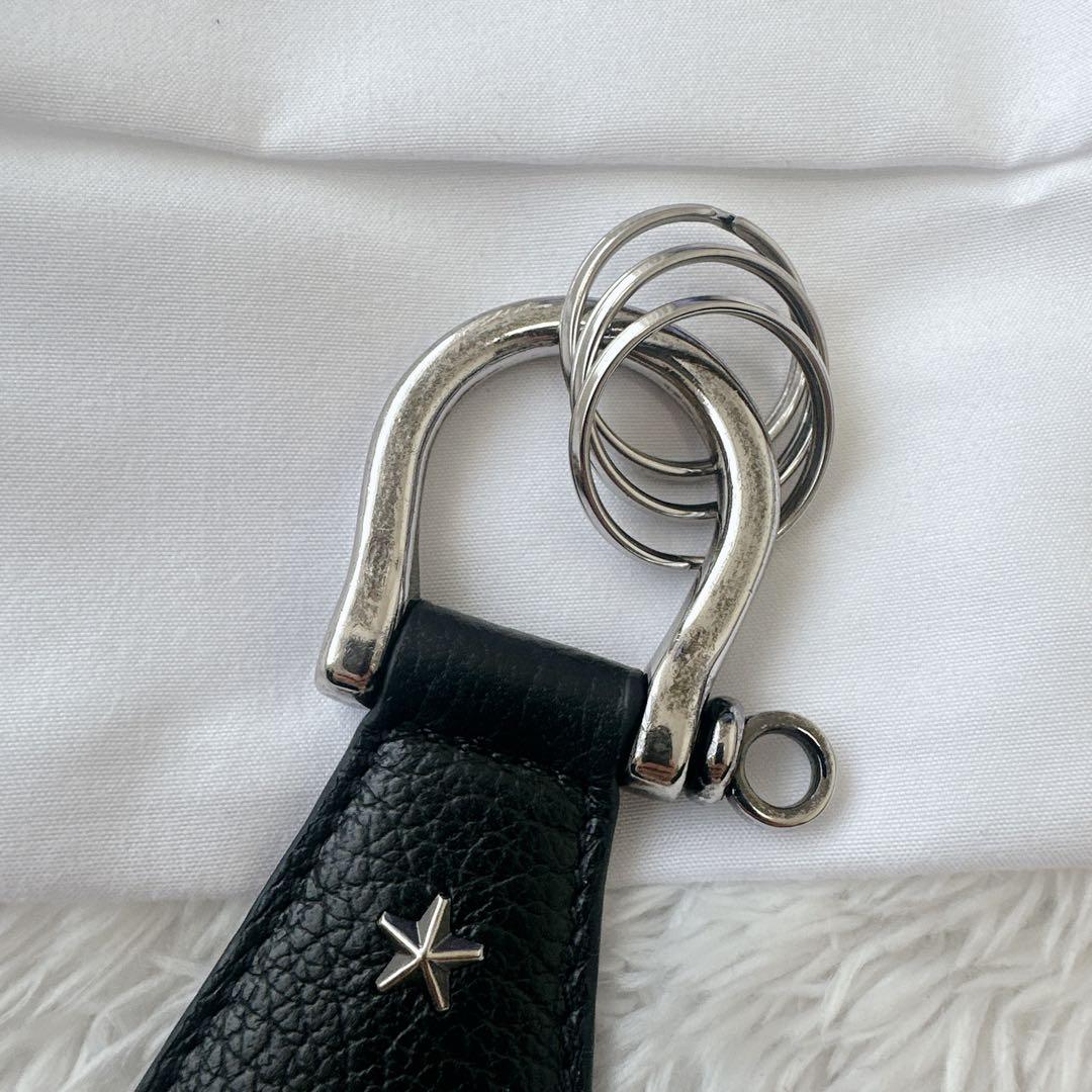 美品 箱付き JIMMY CHOO レザー　キーチャーム