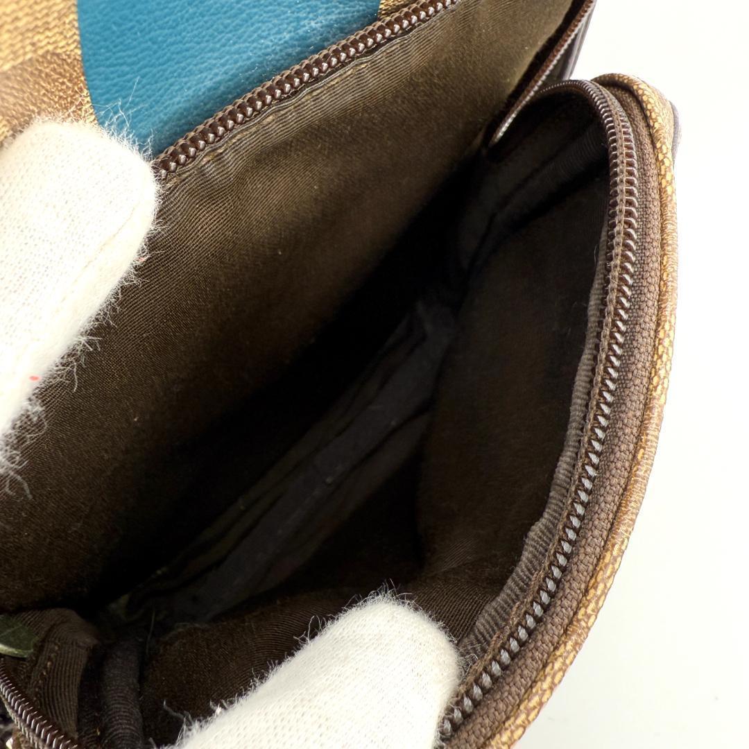 COACH コーチ ショルダーバッグ　ヘリテージ　ストライプ　シグネチャー