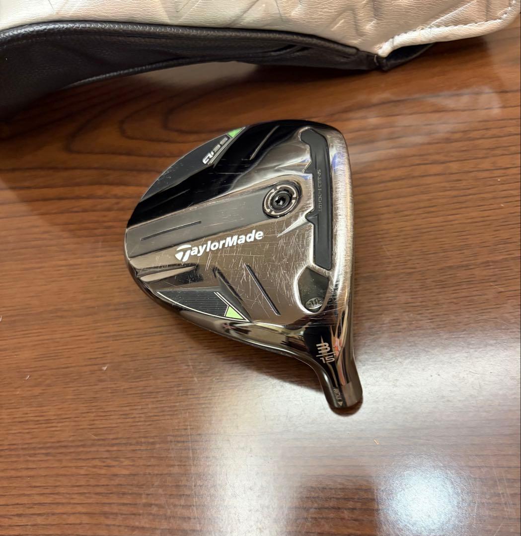 テーラーメイド Qi35 3W 15° フェアウェイウッド ヘッド