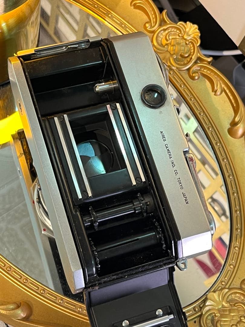 極希少 AIRES 35-V 露出計動作 4.5cm F1.8