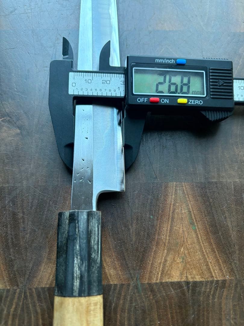 京都　有次　霞　柳刃　270mm 9寸　包丁　白鋼　和包丁　打刃物　刺身