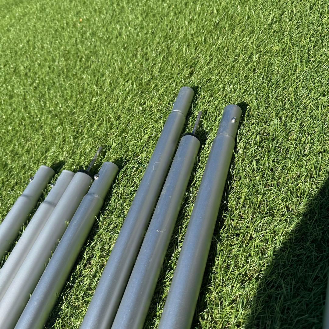 スノーピーク　ウィングポール280×2と210×2の4本セット