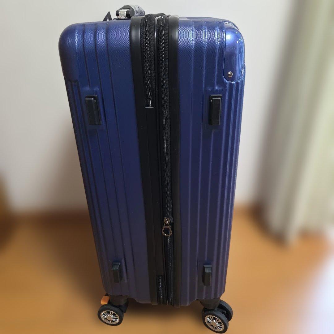 [VARNIC] スーツケース キャリーケース キャリーバッグ Mサイズ ブルー
