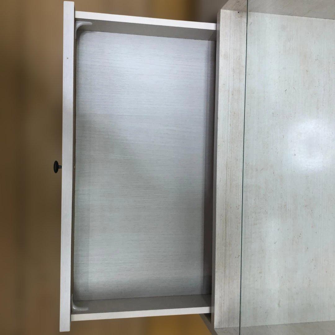 送料無料 ニトリ ドレッサーテーブル SLM9040T 鏡付 化粧台88279