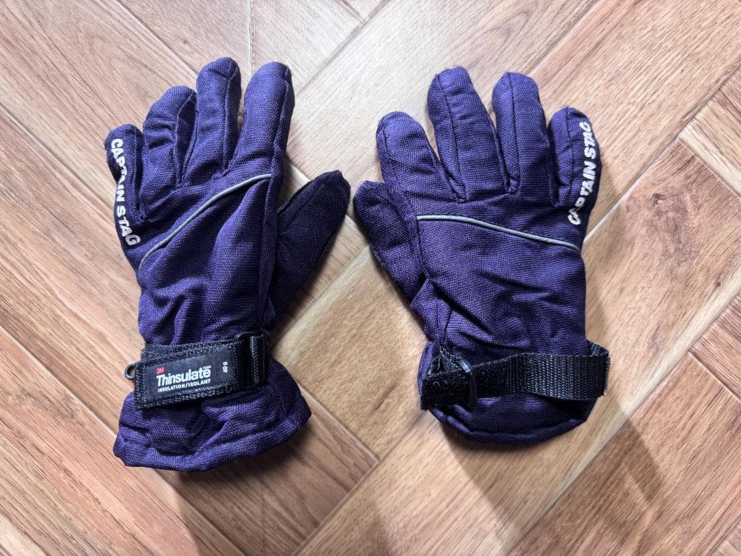 モンベル スノーウェア上下セット 130cm グローブ付き