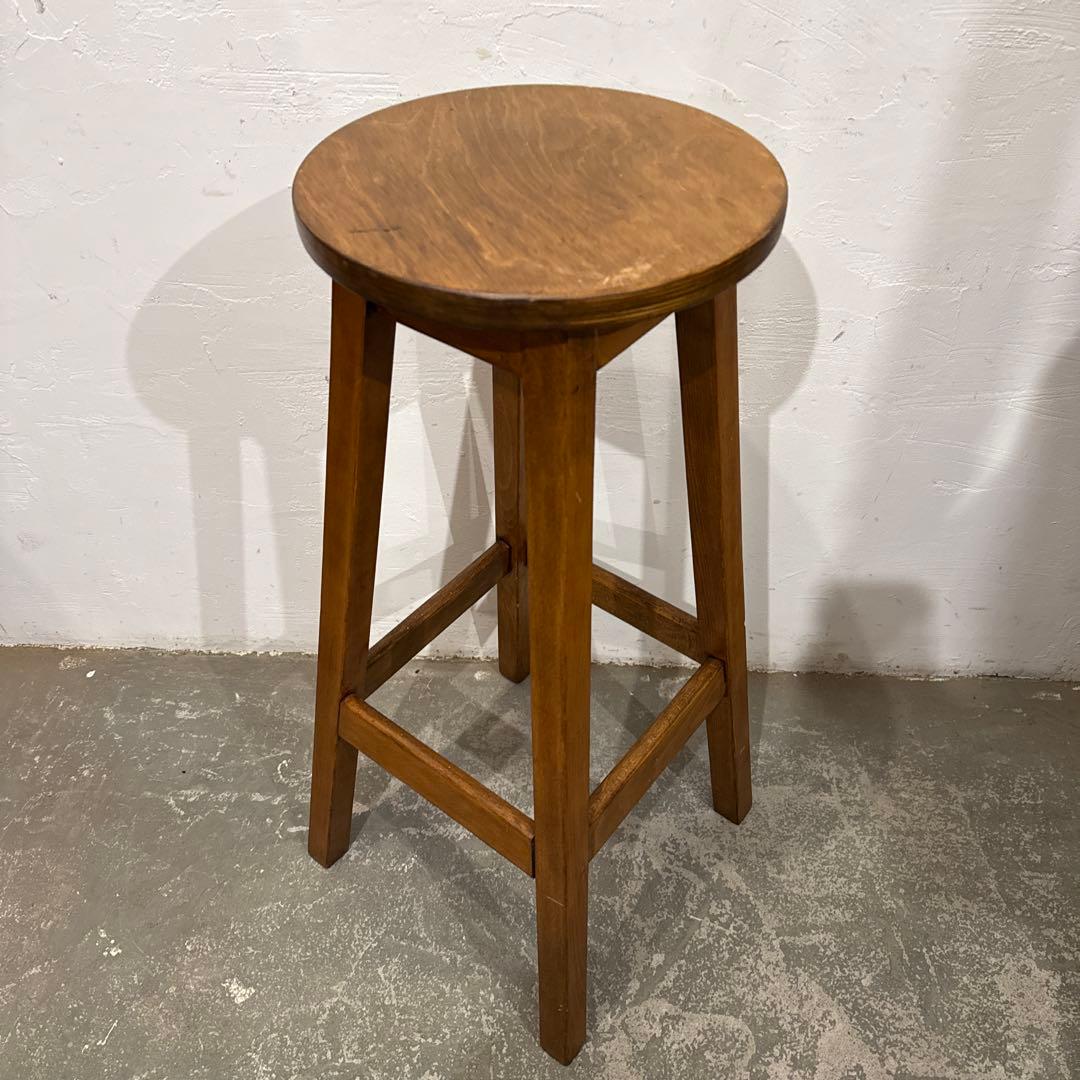 年末年始saleヴィンテージ　ラウンド　スツール　サイドテーブル