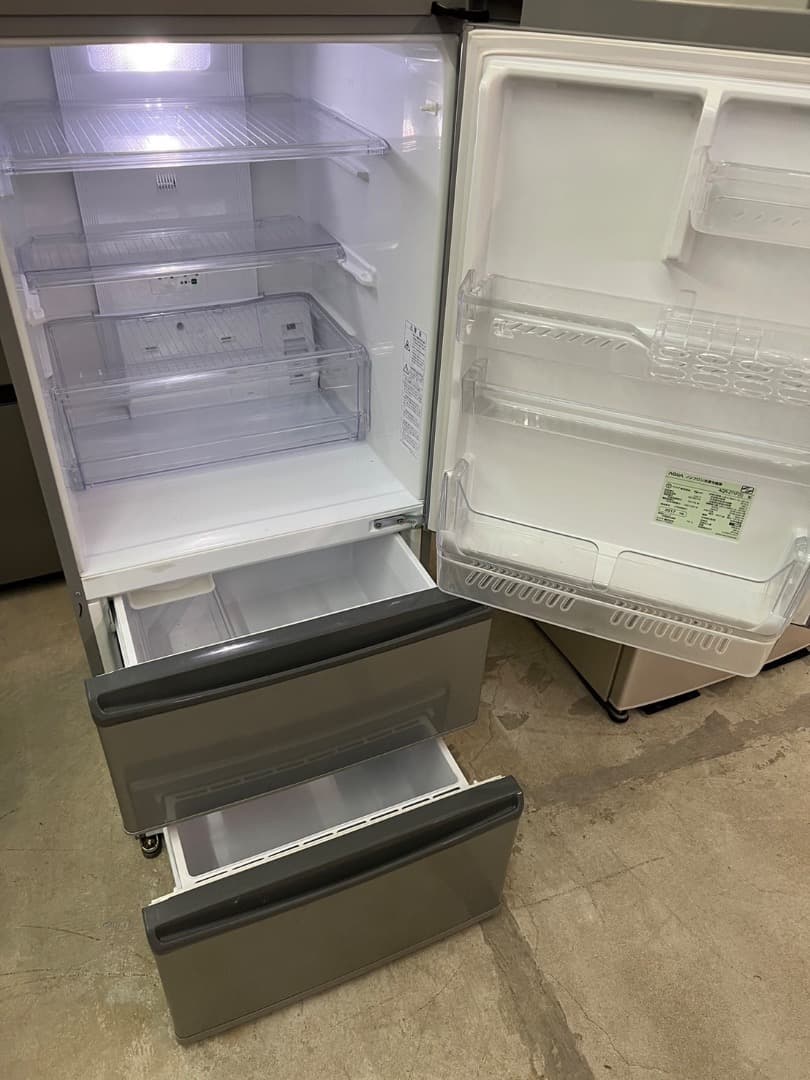 2017年式 272L AQUA 冷蔵庫 AQR-271F(S)