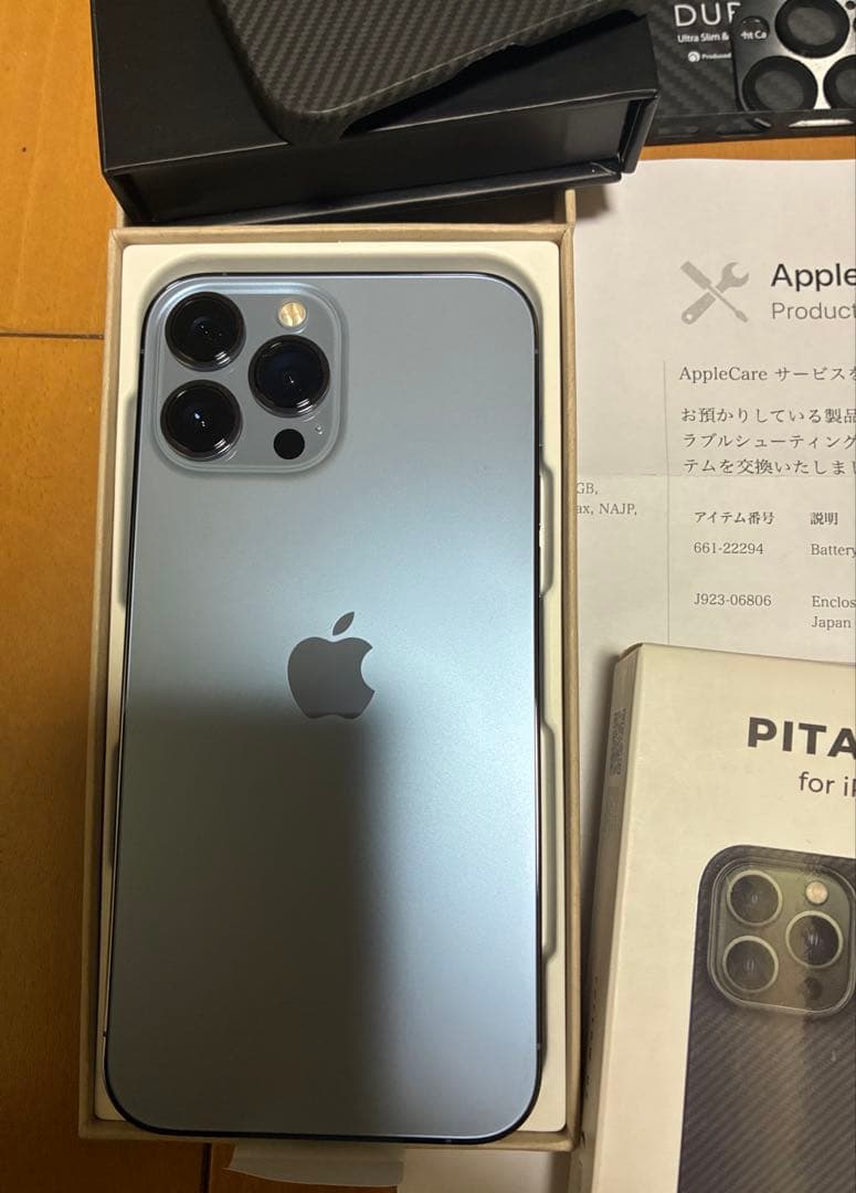 最終【極美品・バッテリー新品】iPhone 13 PRO Max 128GB