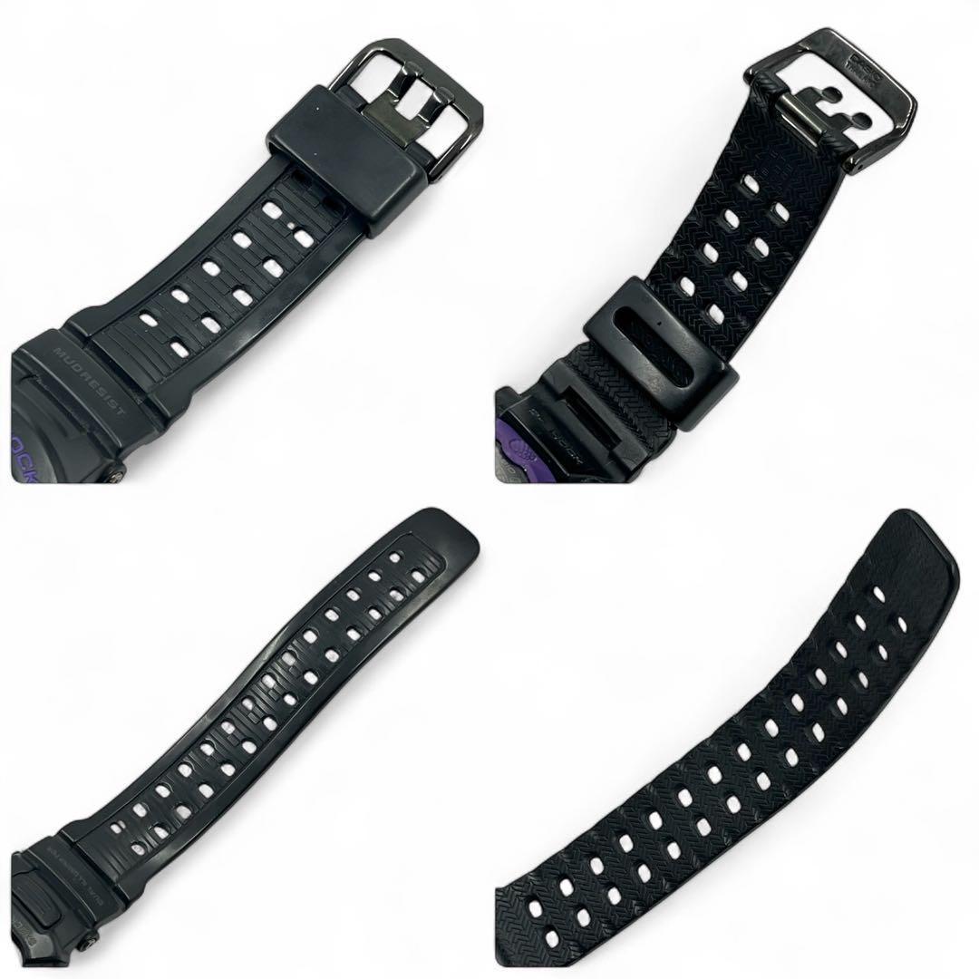 レア G-SHOCK マッドマン ダークパープル 腕時計 反転液晶 レアカラー