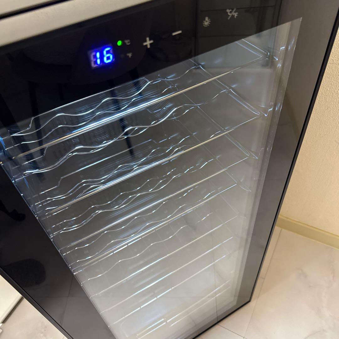 ECL ワインセラー コンプレッサー式 大容量 大型 32本収納 80L