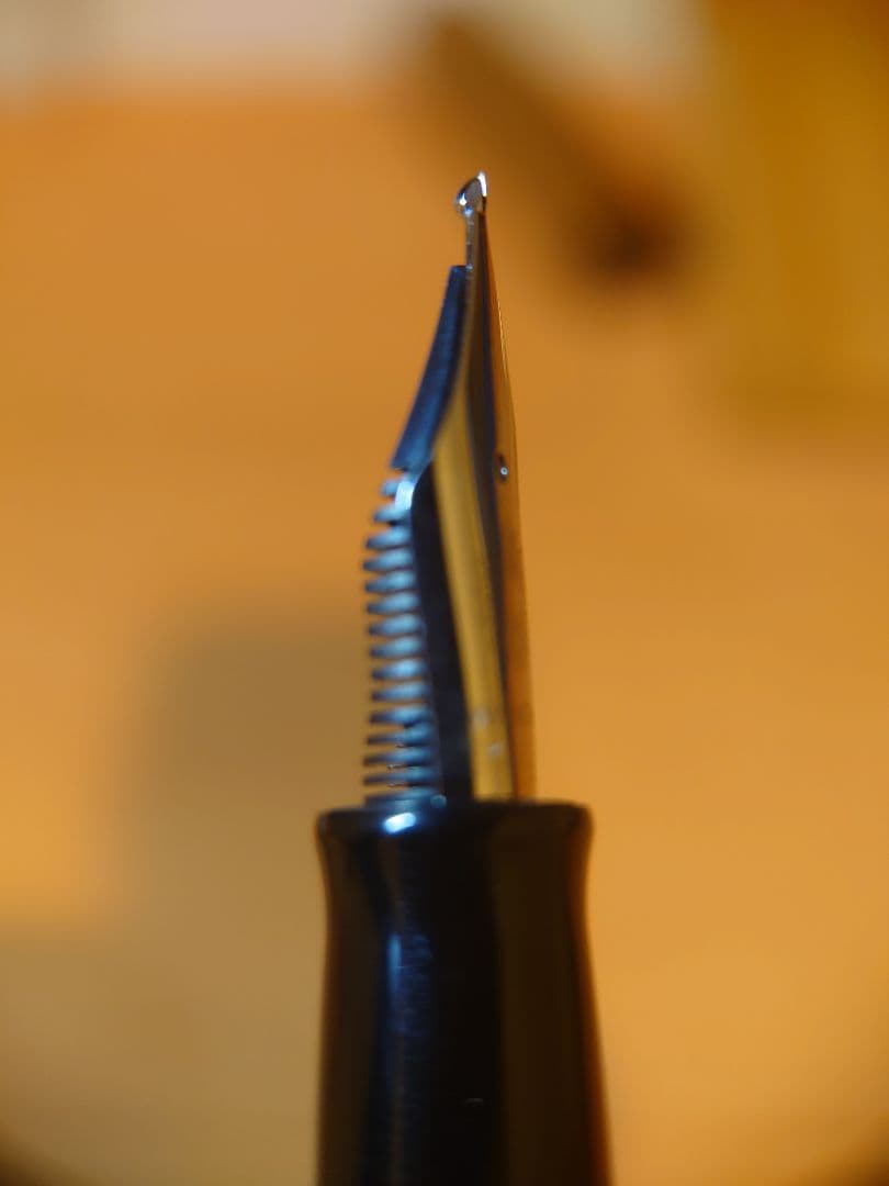 WANCHER 世界樹万年筆　渓流ニブ　おまけ付き　木箱入り　長刀