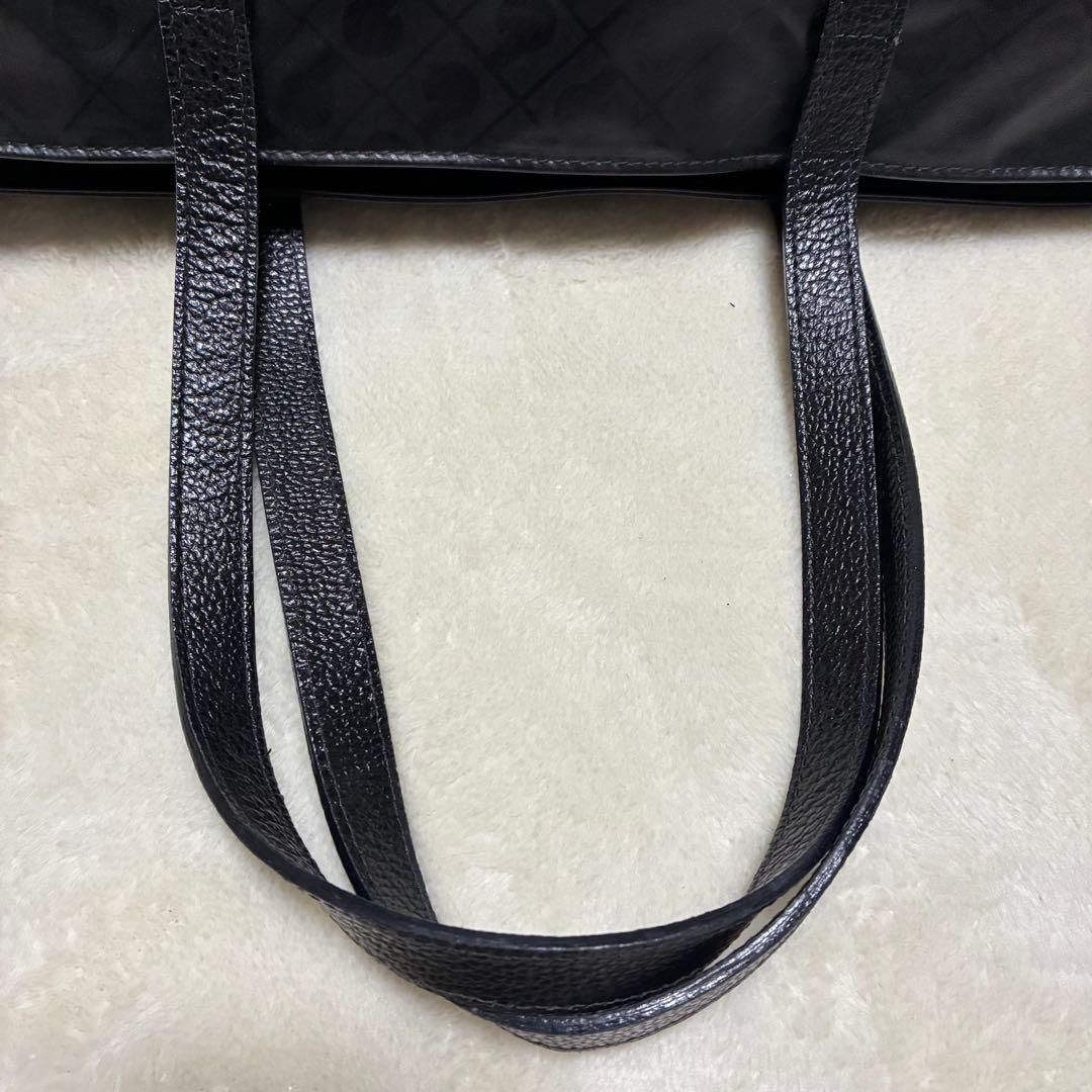 美品✨ゲラルディーニ トートバッグ ソフティ ブラック イタリア製