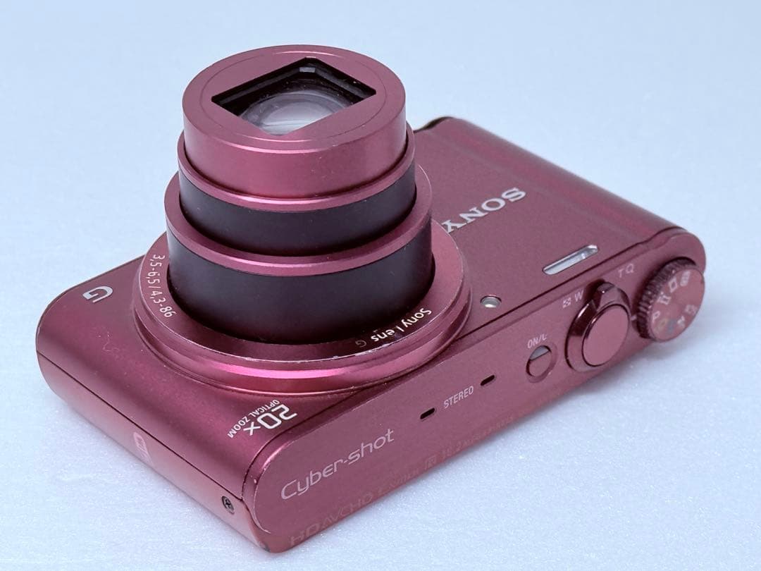 SONY DSC-WX300 レッド 動作確認済 コンデジ お買得 人気モデル