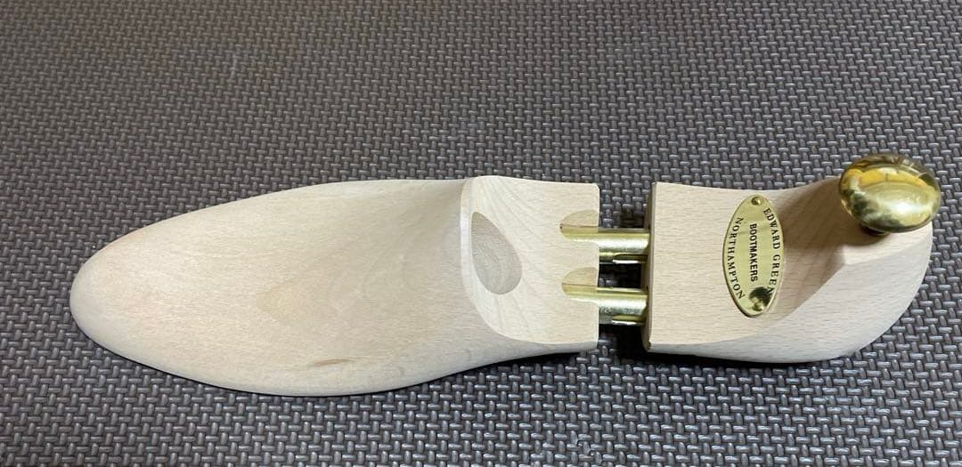 極美品　エドワードグリーン　純正シューツリー　サイズ５ハーフ