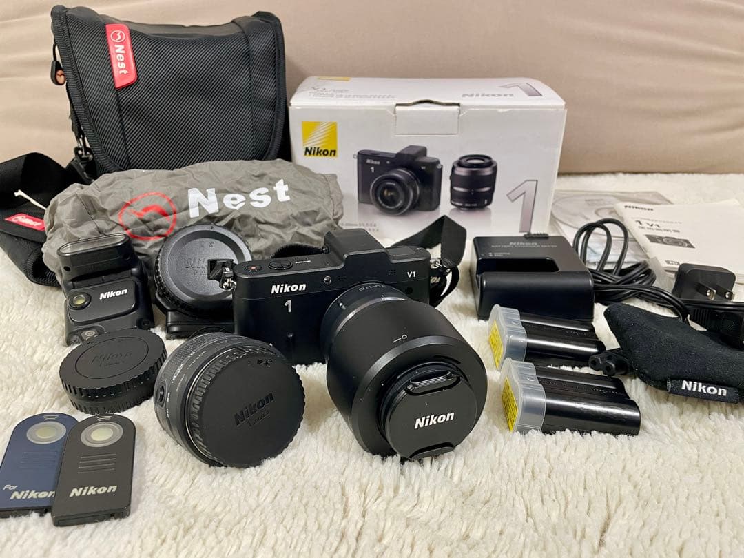 Nikon 1 V1 セット FT1アダプター付※標準レンズ難あり