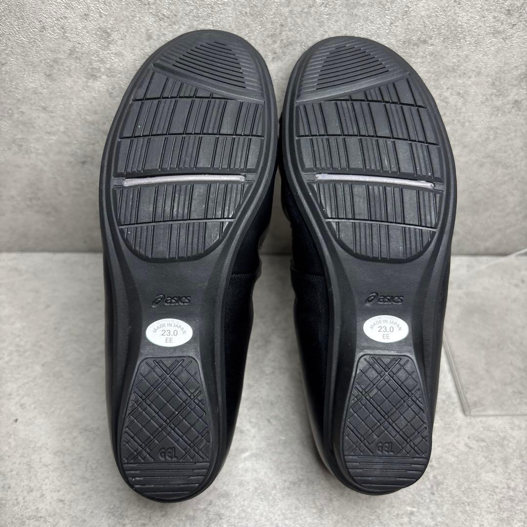 展示品未使用！Pedala アシックスペダラ ウォーキング バレエシューズ 黒