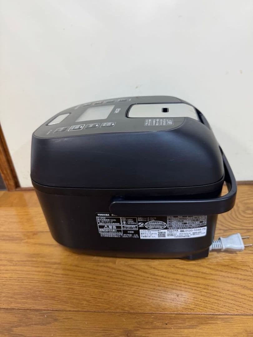 TOSHIBA(東芝) 炊飯器 3.5合 RC-6ZPXR(K) 【圧力 IH】