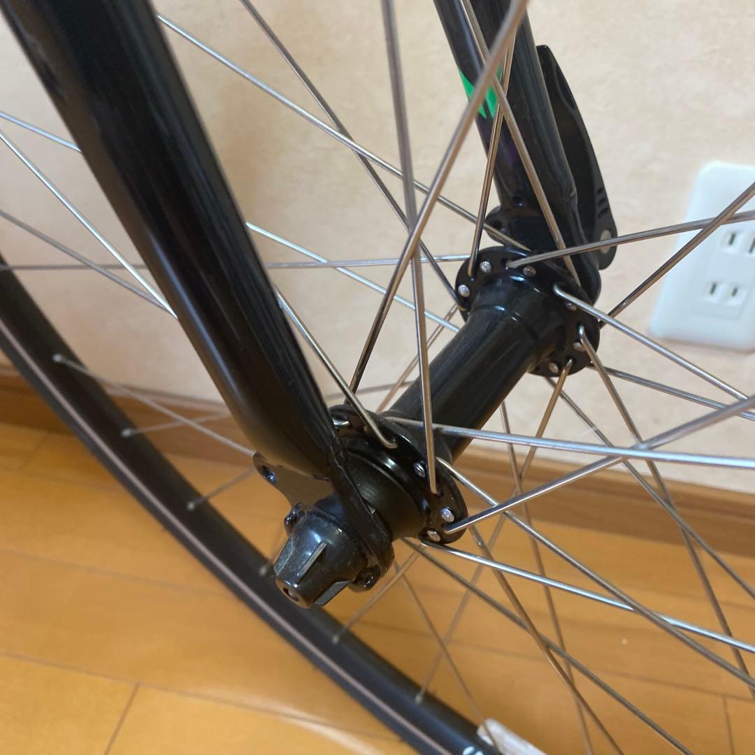 【送料込み、室内保管・美品】TREK クロスバイクFX2 WSDブラック