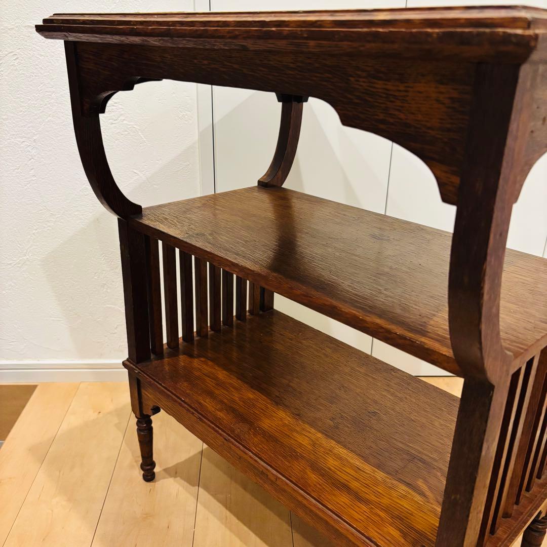 美品 瀬戸焼タイルトップ 戦前アンティークテーブル 大正浪漫 和製家具 日本職人