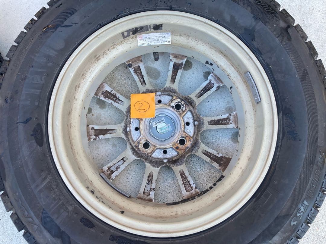 18年製 145/80R13 ブリヂストン ブリザック VRXスタッドレスタイヤ