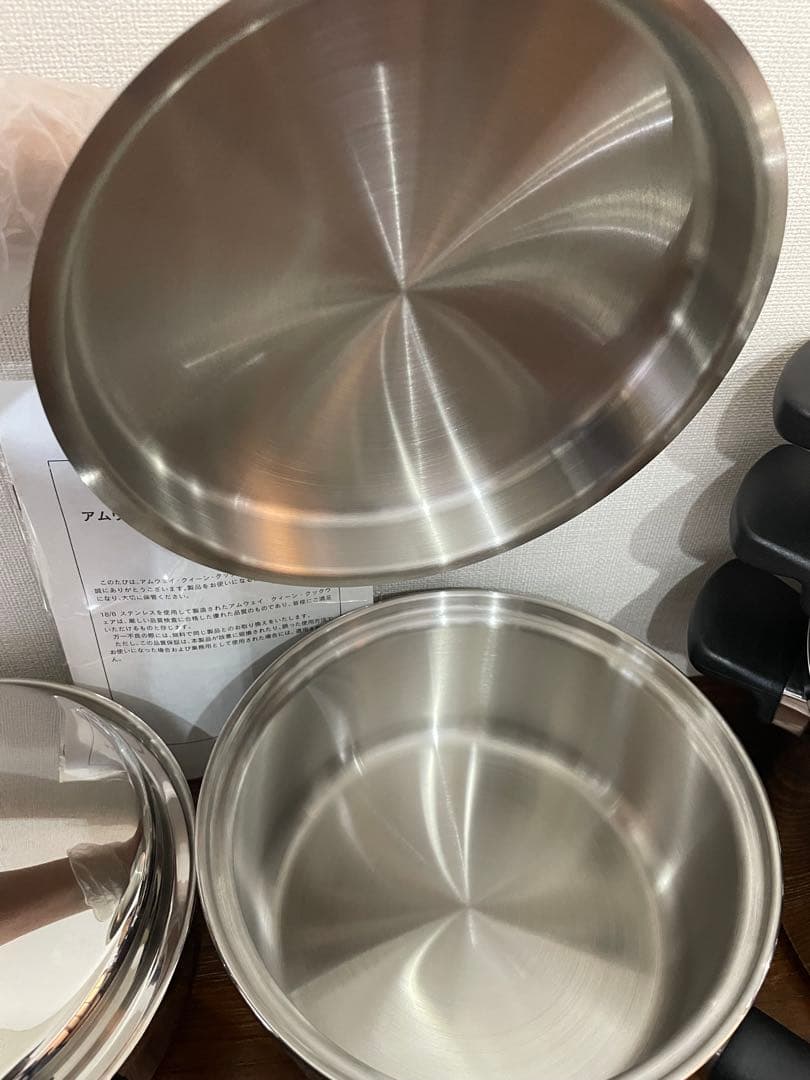 【限定セール中】アムウェイ　ソースパン　シチューパン　片手鍋　無水鍋