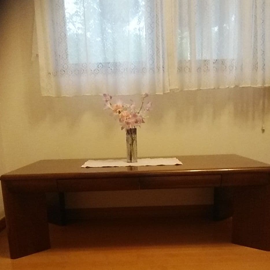 カリモク引き出しローテーブル